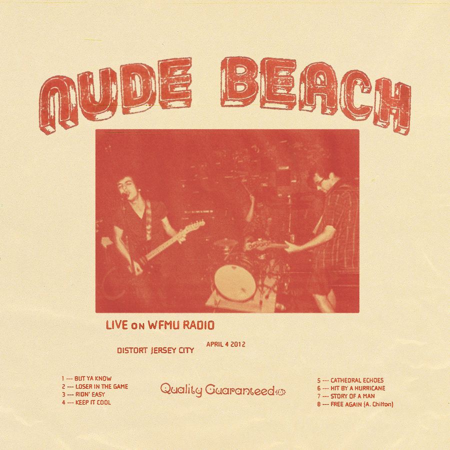 Nude Beach: Live on WFMU 2012